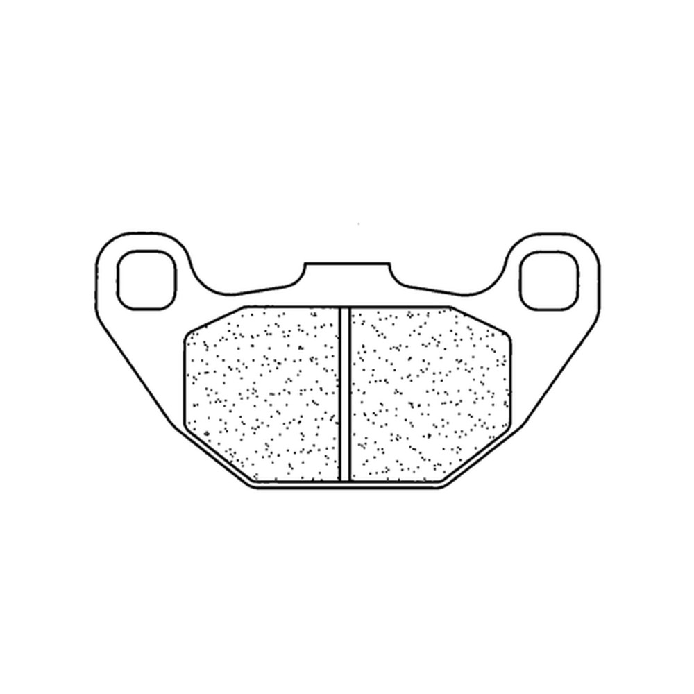 Plaquettes de frein CL BRAKES Quad métal fritté - 1123ATV1