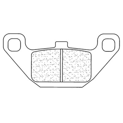 Plaquettes de frein CL BRAKES route métal fritté - 2285A3+