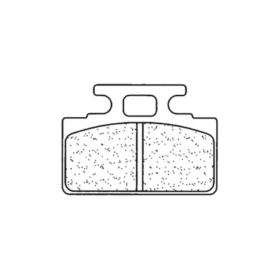 Plaquettes de frein CL BRAKES Route métal fritté - 2287RX3