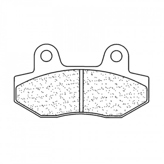 Plaquettes de frein CL BRAKES Quad métal fritté - 2288ATV1