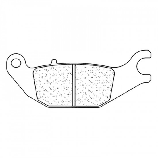 Plaquettes de frein CL BRAKES Route métal fritté - 1067RX3