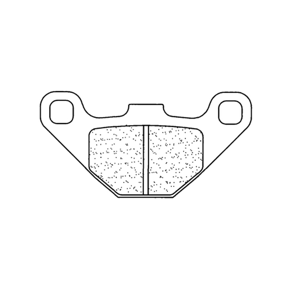 Plaquettes de frein CL BRAKES route métal fritté - 2306A3+