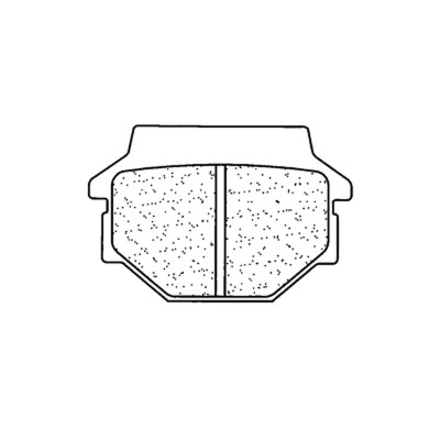 Plaquettes de frein CL BRAKES route métal fritté - 2306A3+