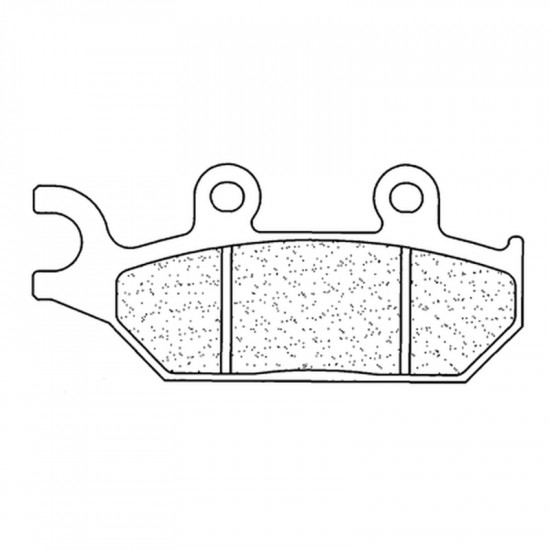 Plaquettes de frein CL BRAKES route métal fritté - 2360A3+