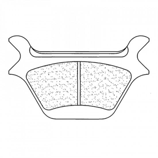 Plaquettes de frein CL BRAKES Route métal fritté - 2370RX3