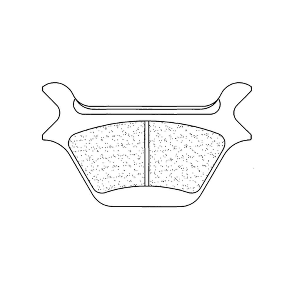 Plaquettes de frein CL BRAKES Route métal fritté - 2370RX3