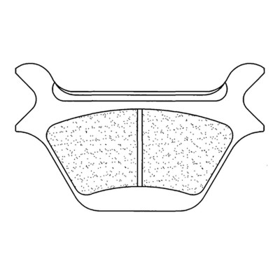 Plaquettes de frein CL BRAKES Route métal fritté - 2370RX3