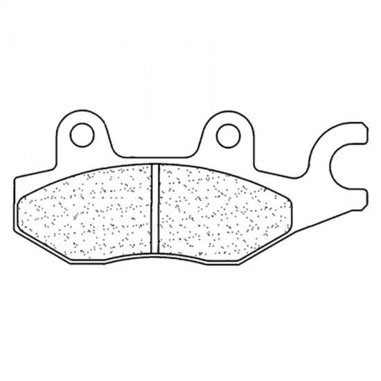 Plaquettes de frein CL BRAKES Quad métal fritté - 2326ATV1