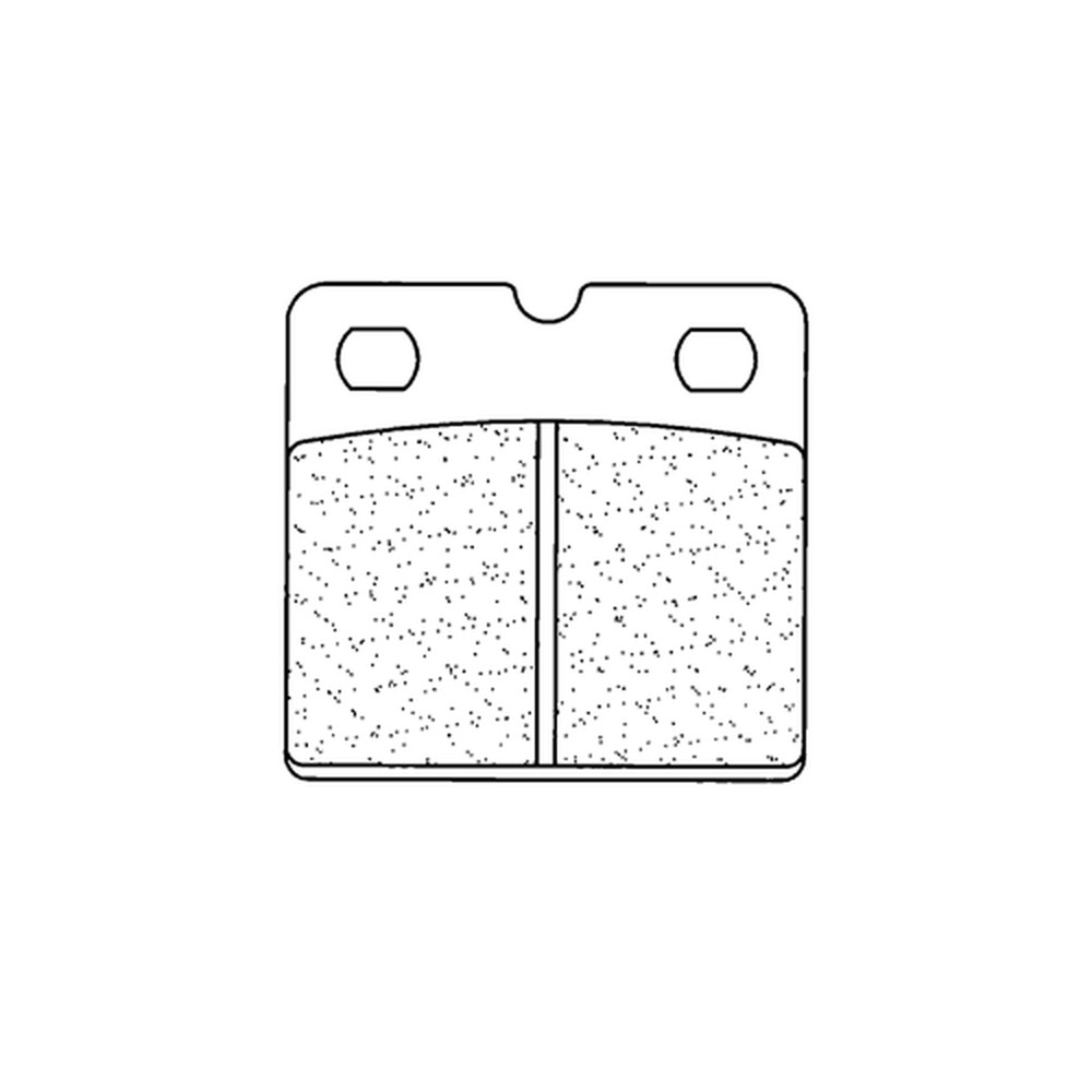 Plaquettes de frein CL BRAKES route métal fritté - 2332A3+