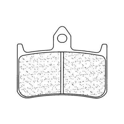 Plaquettes de frein CL BRAKES route métal fritté - 2245A3+