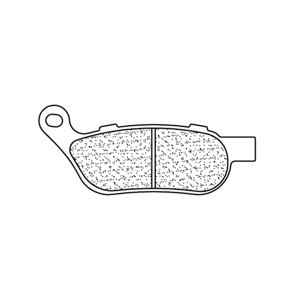 Plaquettes de frein CL BRAKES Route métal fritté - 1213RX3