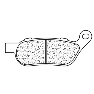 Plaquettes de frein CL BRAKES Route métal fritté - 1213RX3