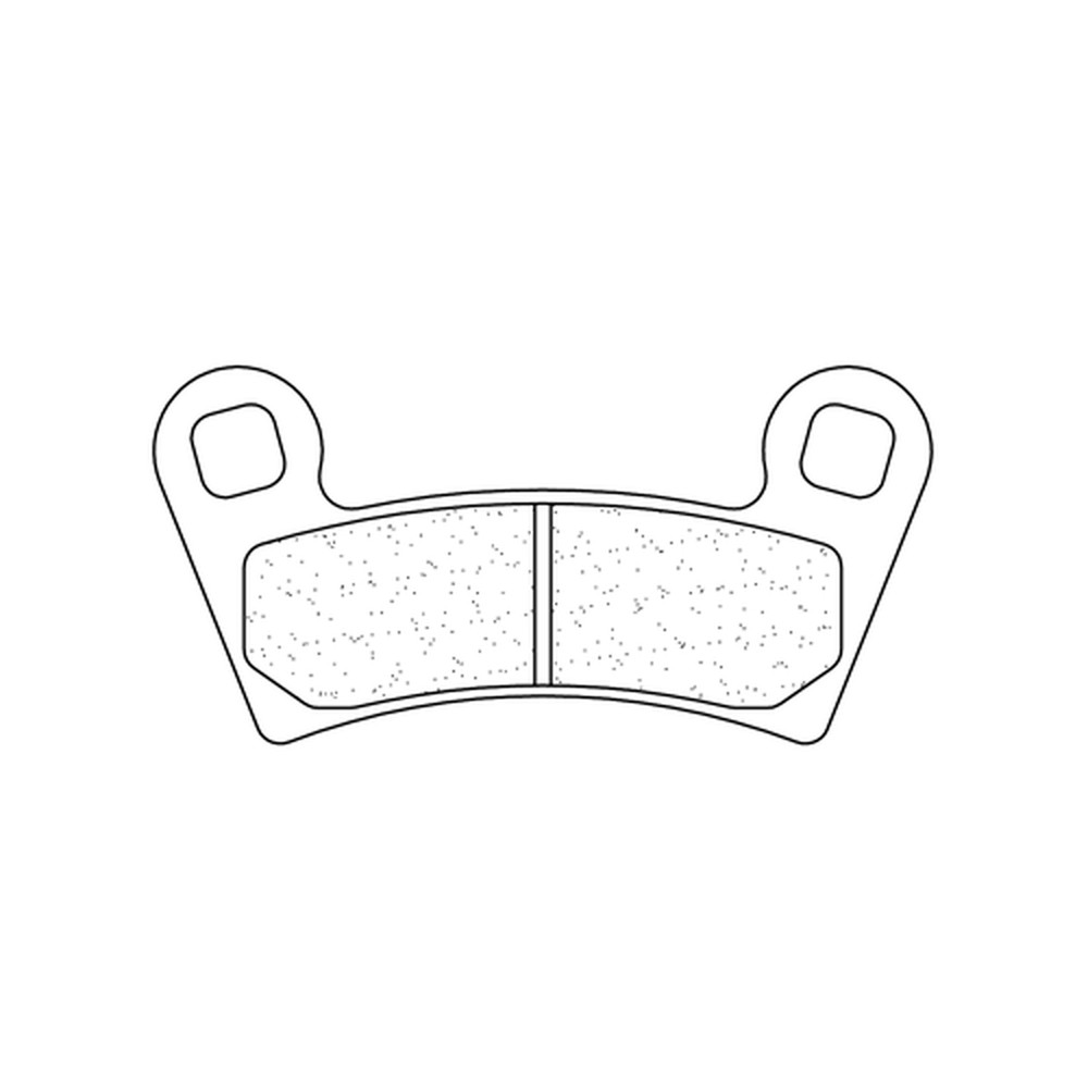 Plaquettes de frein CL BRAKES Quad métal fritté - 1220ATV1