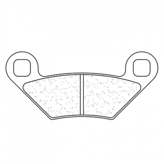 Plaquettes de frein CL BRAKES Quad métal fritté - 1222ATV1