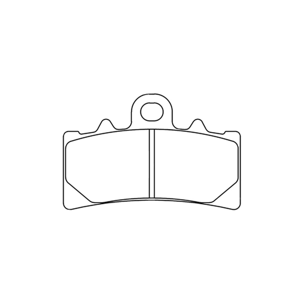 Plaquettes de frein CL BRAKES route métal fritté - 1233A3+