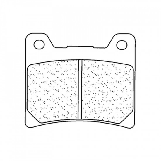 Plaquettes de frein CL BRAKES route métal fritté - 2283A3+