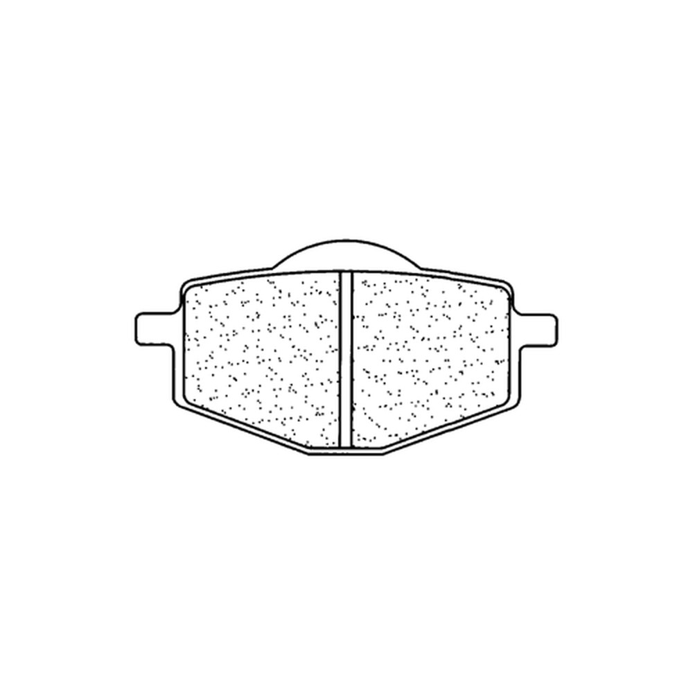 Plaquettes de frein CL BRAKES route métal fritté - 2284A3+