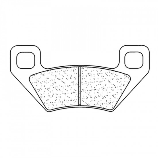 Plaquettes de frein CL BRAKES Off-Road métal fritté - 1171X59