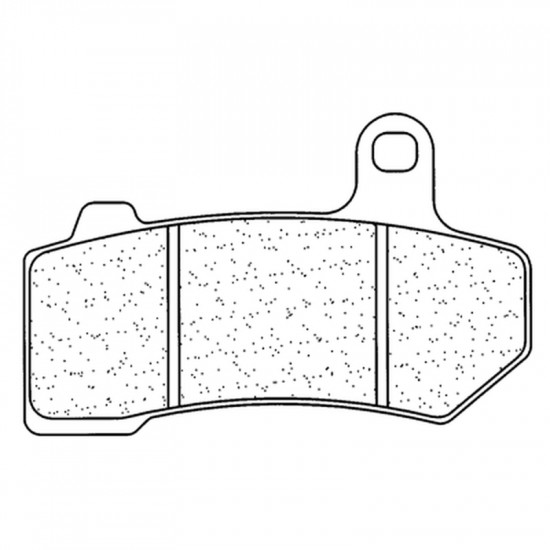 Plaquettes de frein CL BRAKES route métal fritté - 1172A3+