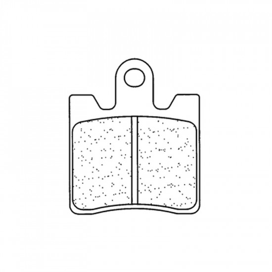 Plaquettes de frein CL BRAKES route métal fritté - 1175A3+