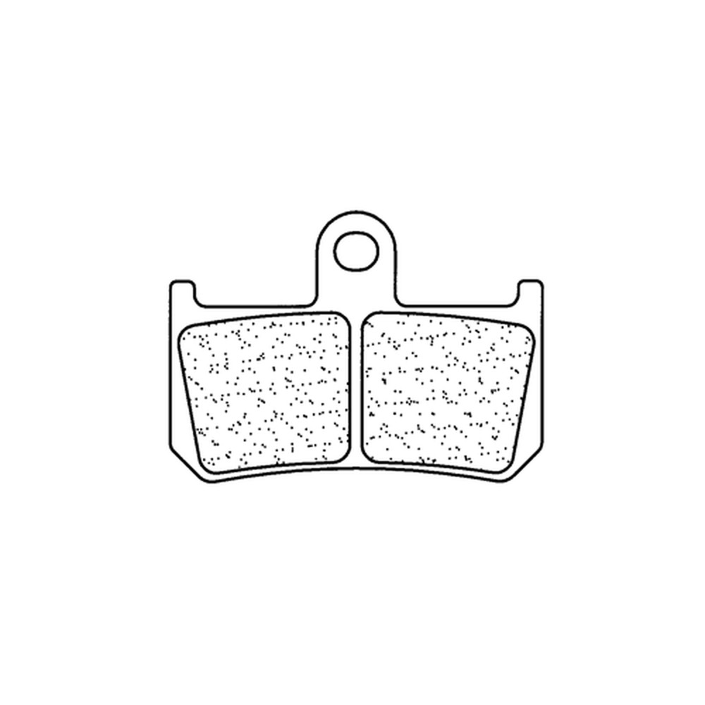 Plaquettes de frein CL BRAKES route métal fritté - 1180A3+