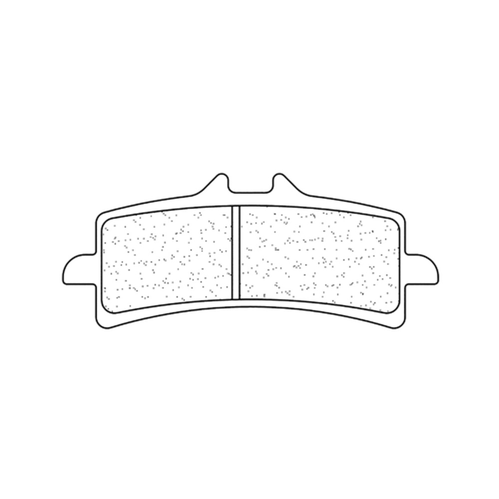 Plaquettes de frein CL BRAKES route métal fritté - 1185A3+