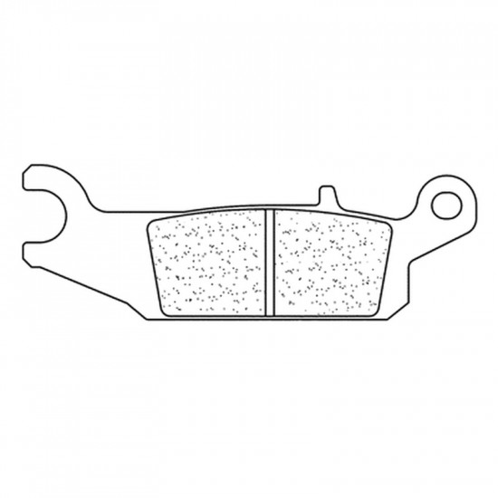 Plaquettes de frein CL BRAKES Quad métal fritté - 1192ATV1