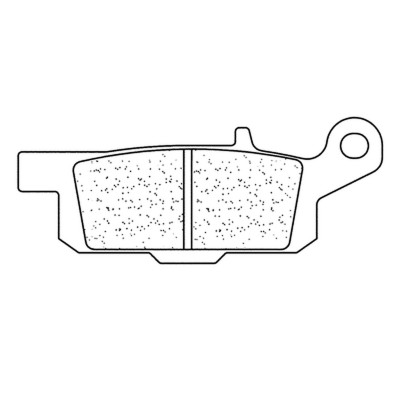 Plaquettes de frein CL BRAKES Quad métal fritté - 1193ATV1