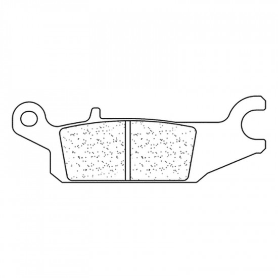 Plaquettes de frein CL BRAKES Quad métal fritté - 1195ATV1