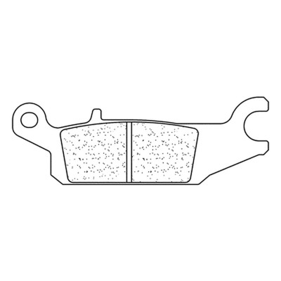 Plaquettes de frein CL BRAKES Quad métal fritté - 1195ATV1