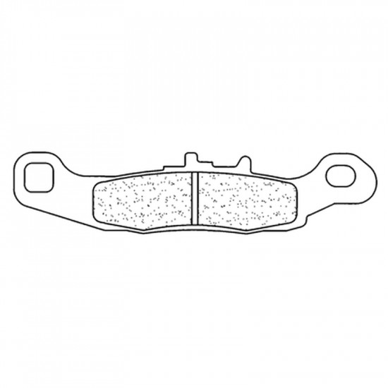 Plaquettes de frein CL BRAKES Quad métal fritté - 1141ATV1