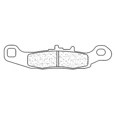 Plaquettes de frein CL BRAKES Quad métal fritté - 1141ATV1