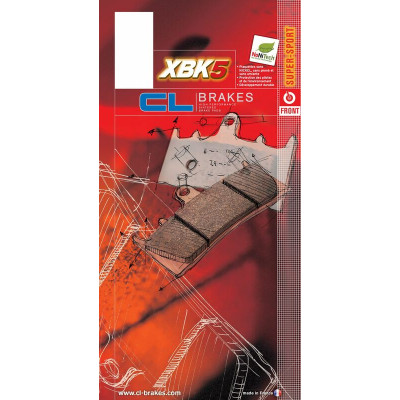 Plaquettes de frein CL BRAKES route métal fritté - 2383XBK5