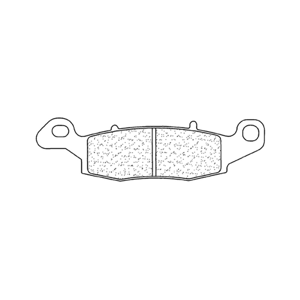 Plaquettes de frein CL BRAKES route métal fritté - 2384A3+