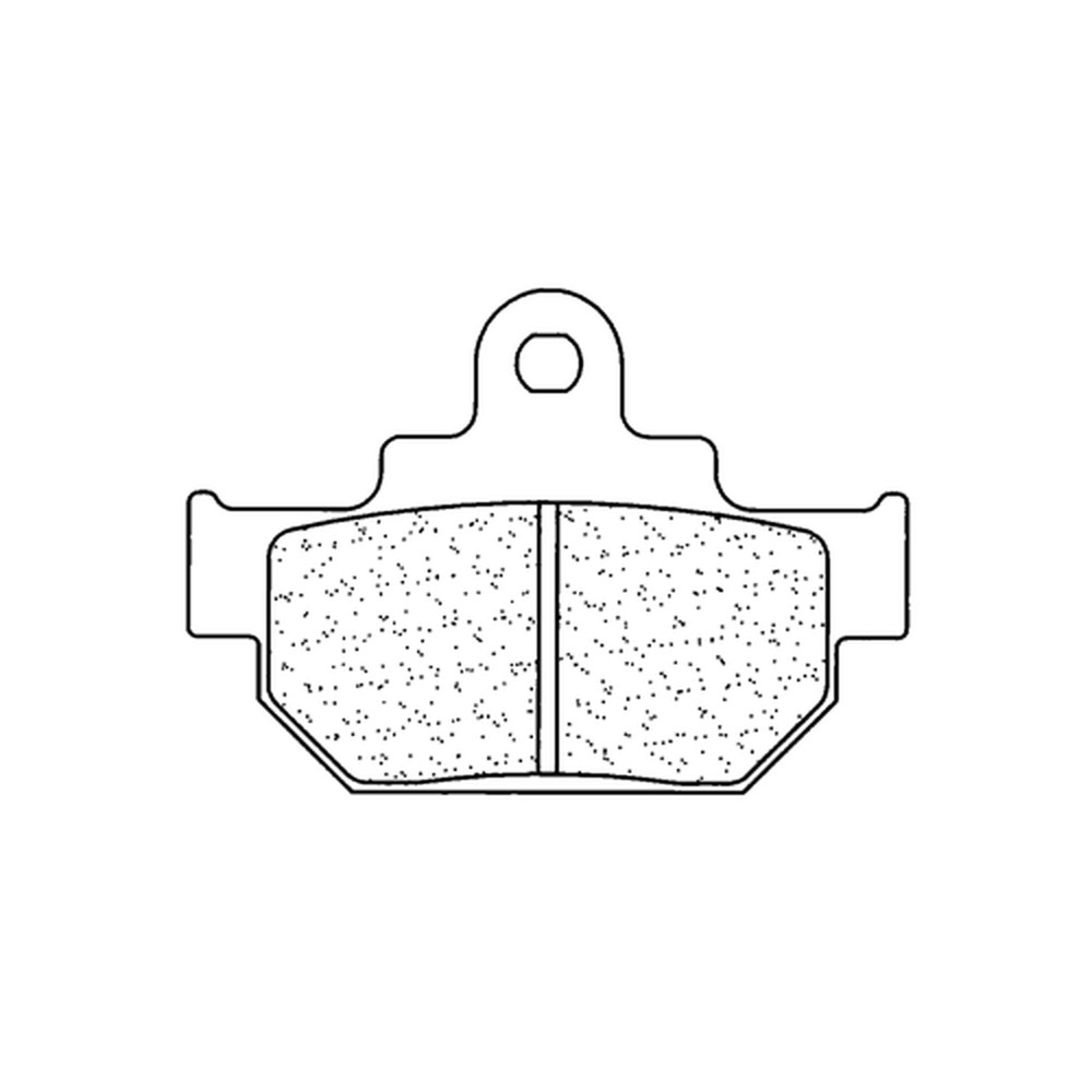 Plaquettes de frein CL BRAKES route métal fritté - 2386A3+