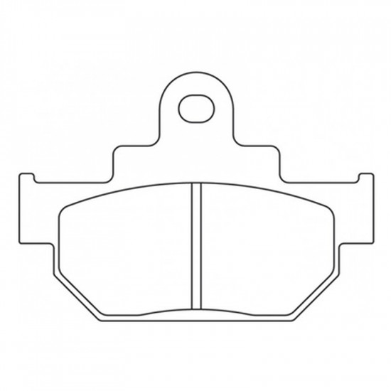 Plaquettes de frein CL BRAKES route métal fritté - 2387A3+