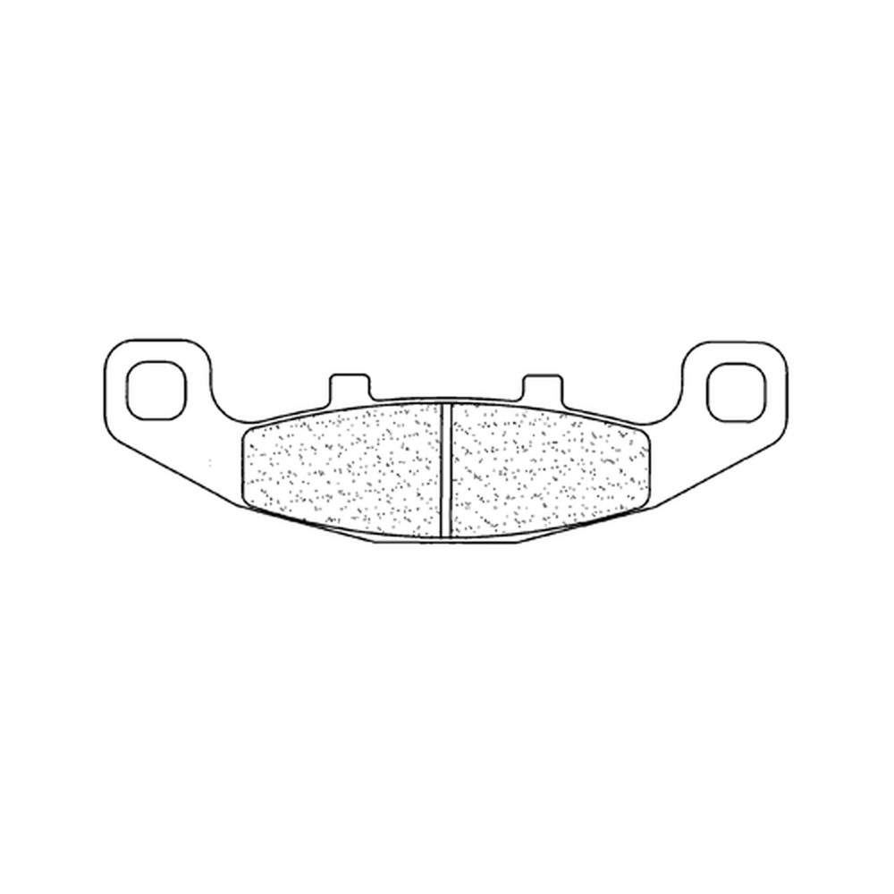 Plaquettes de frein CL BRAKES route métal fritté - 2304A3+