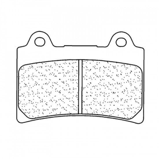 Plaquettes de frein CL BRAKES route métal fritté - 2253A3+