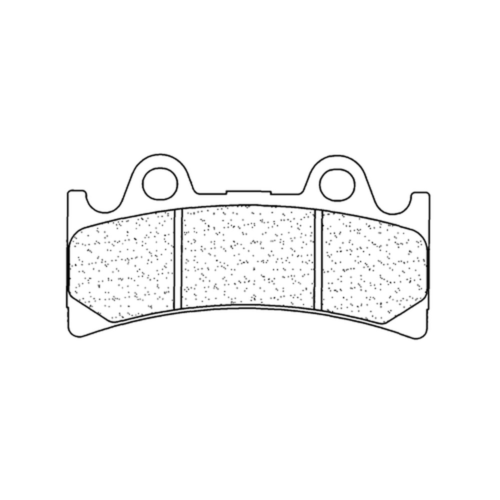 Plaquettes de frein CL BRAKES route métal fritté - 2254A3+