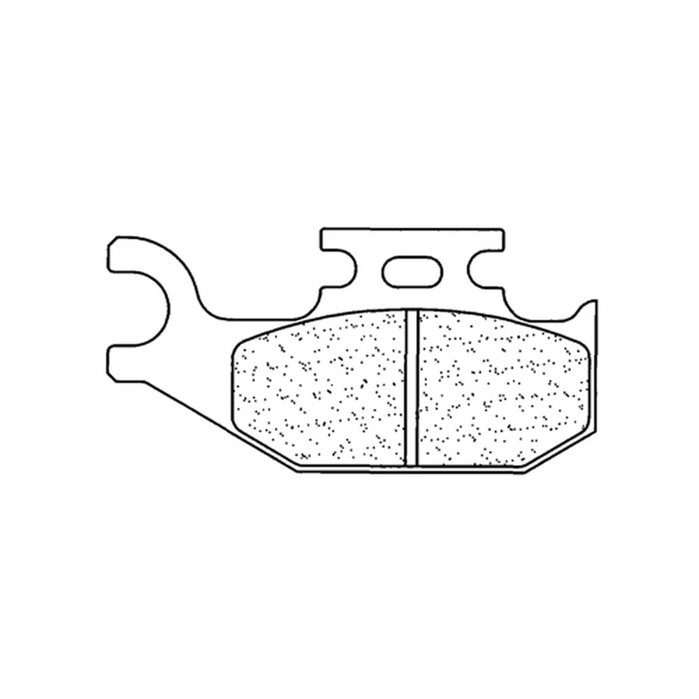 Plaquettes de frein CL BRAKES Quad métal fritté - 1102ATV1