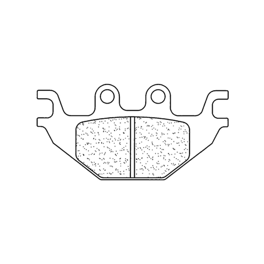 Plaquettes de frein CL BRAKES Quad métal fritté - 1147ATV1