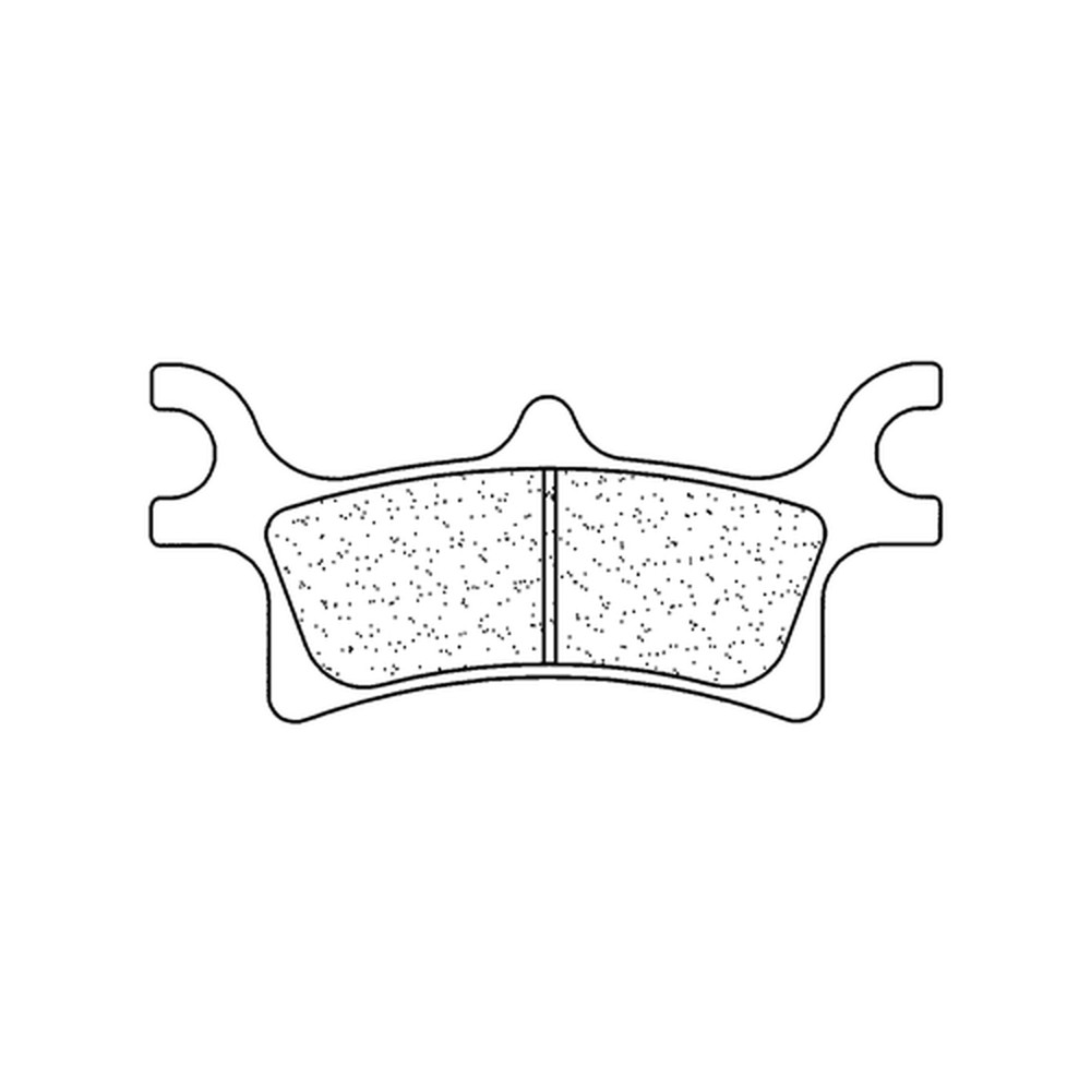 Plaquettes de frein CL BRAKES Off-Road métal fritté - 1165X59