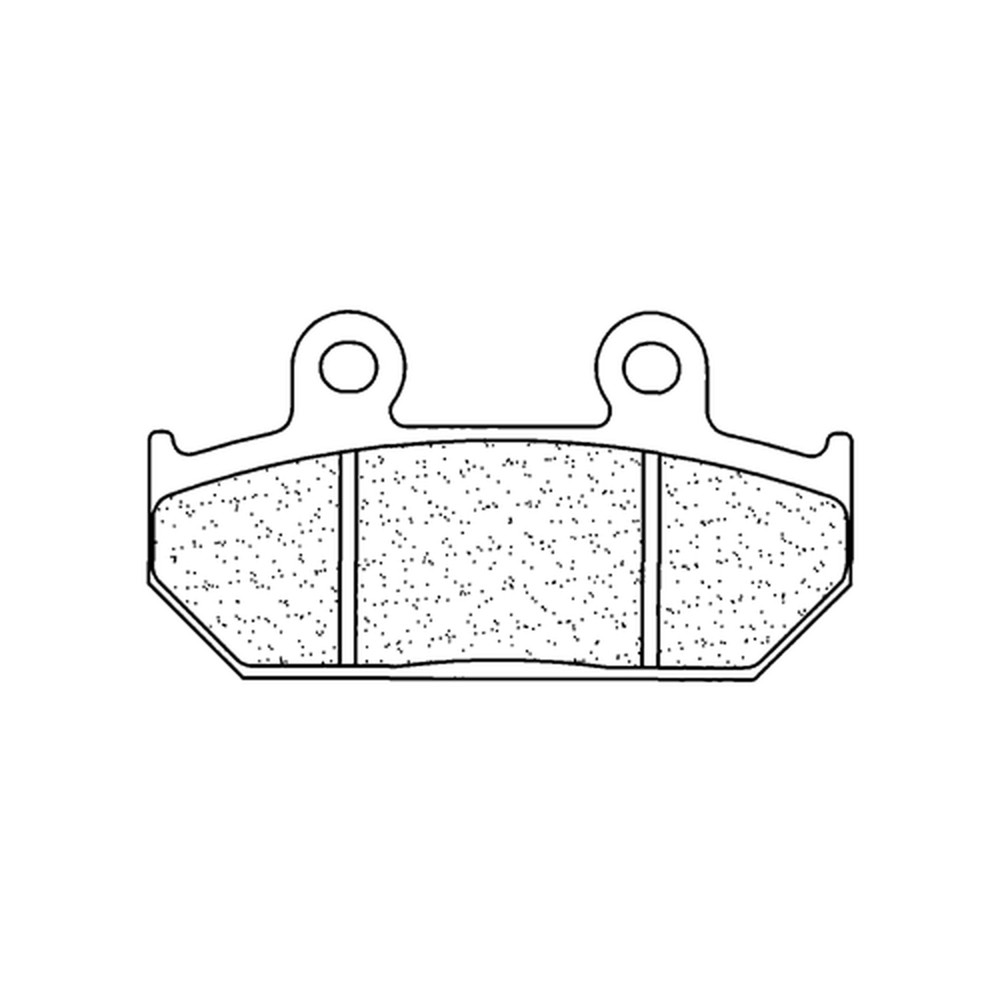 Plaquettes de frein CL BRAKES route métal fritté - 2310A3+