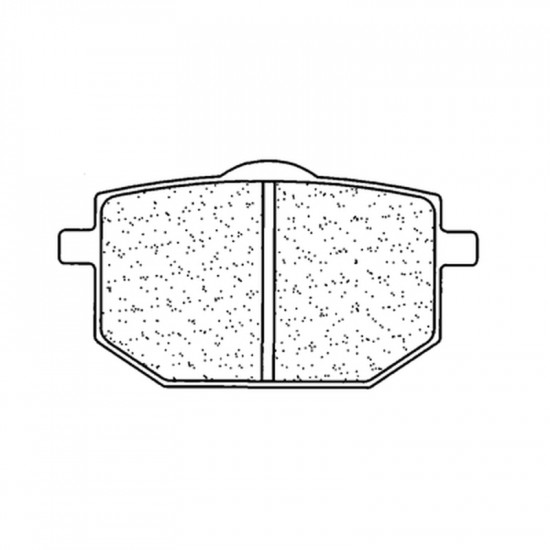 Plaquettes de frein CL BRAKES route métal fritté - 2393A3+