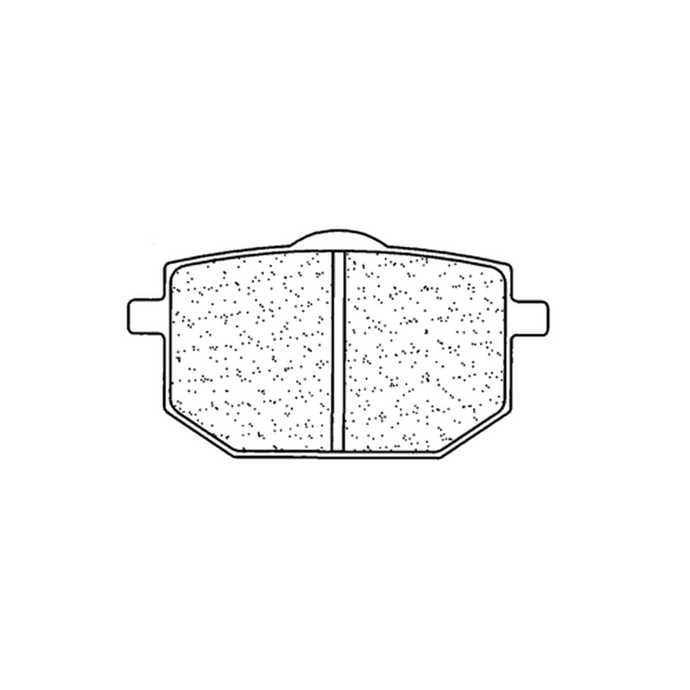 Plaquettes de frein CL BRAKES route métal fritté - 2393A3+