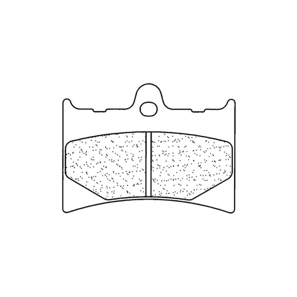 Plaquettes de frein CL BRAKES route métal fritté - 2398A3+