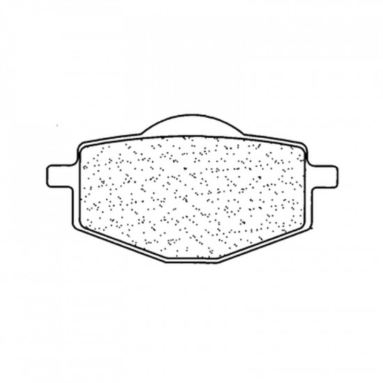 Plaquettes de frein CL BRAKES Scooter métal fritté - 3008SC