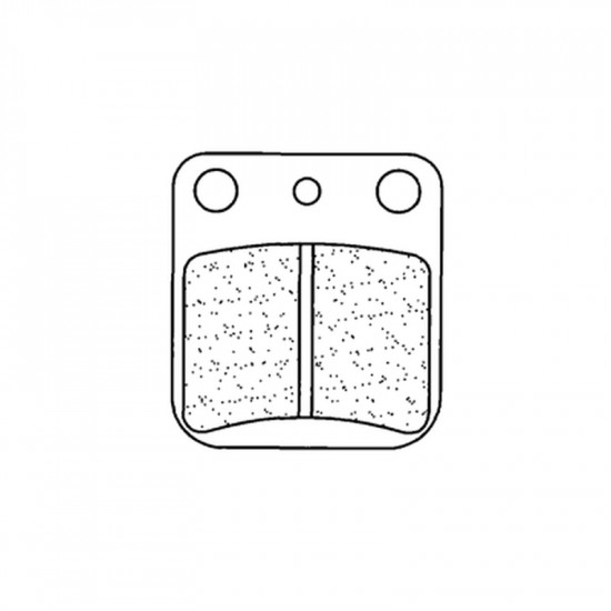 Plaquettes de frein CL BRAKES route métal fritté - 2408A3+