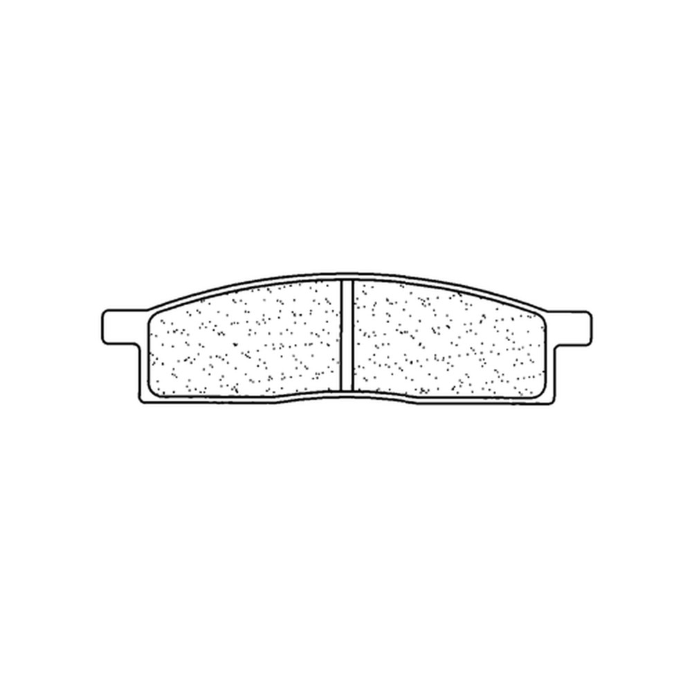 Plaquettes de frein CL BRAKES Off-Road métal fritté - 2424MX10