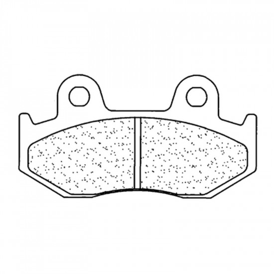 Plaquettes de frein CL BRAKES route métal fritté - 2451A3+